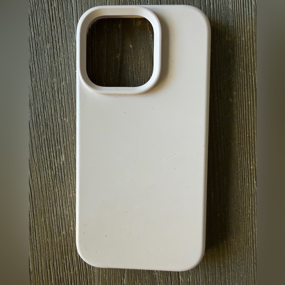 OTOFLY Pale Pink Silicone iPhone Case for 14 Pro